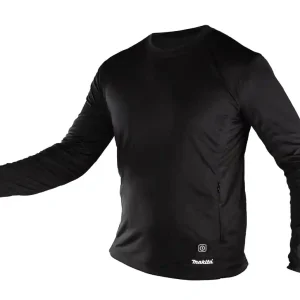 Ausverkauf Makita DCX200CS Akku-Thermoshirt Gr. S 12V max. - 18V (ohne Akku, ohne Ladegerät)