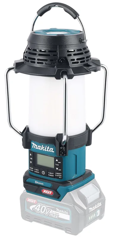 Zertifiziert Makita MR009GZ Akku-Radio mit Laterne 40V max. (ohne Akku, ohne Ladegerät)