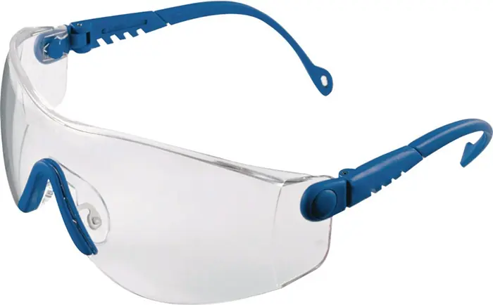 Schutzbrille Op-Tema EN166 Bügel blau,Scheibe klar HONEYWELL Garantierte Lieferung