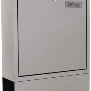 Briefkasten Libro H.435mm B.300mm T.100mm grau VA DIN C4 ROTTNER Saisonangebot