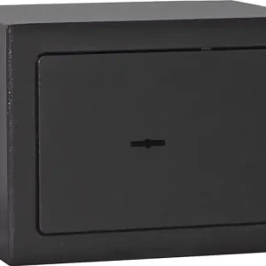 Aktuell Möbeltresor Jupiter 1 170x230x170mm Doppelbartschloss 2,5kg ROTTNER