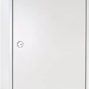 Schlüsselschrank S 64 H450xB300xT80mm 1-türig Zylinderschl.Anz.Hak.64 ROTTNER Zertifiziert
