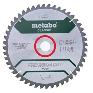 Solange Der Vorrat Reicht Kreissägeblatt cordless cut wood classic AD 254mm Z.48 Bohr.30mm Schnitt-B.2,4mm