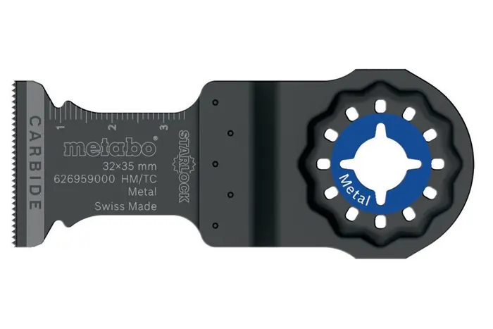 Preisreduziert Tauchsägeblatt Starlock L.35mm B.32mm HM Zahnt. 1,3mm/20TPI 1 St. Metabo