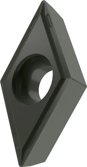 Neu Drehwendeschneidplatte ISO DCMT 11T304E-FF2:TT010 Bohrungs-D. 4,4mm Farbe Grau VE: 10 Stück