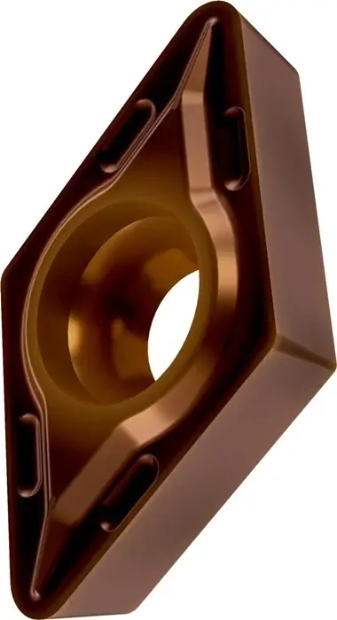 Billig Drehwendeschneidplatte ISO DCMT 11T308E-RF:T9325 D.4,4mm MT-CVD beschichtet VE: 10 Stück