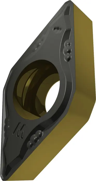 Letzte Chance Drehwendeschneidplatte ISO DCMX 11T304W-FM:T9415 D. 4,4mm MT-CVD beschichtet VE: 10 Stück