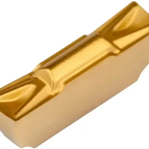 Drehwendeschneidplatte ISO LCMF 031304-F:T8330 Tiefe 3mm PVD beschichtet Gold VE: 10 Stück Highlight