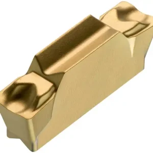 Knallerangebot Drehwendeschneidplatte ISO LCMF 041604-CM:T8330 Breite 4mm PVD beschichtet Gold VE: 10 Stück
