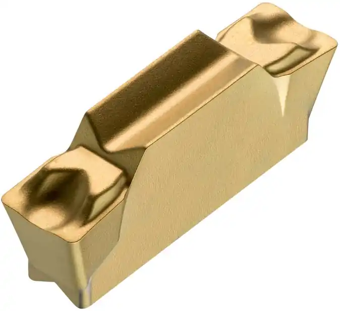 Knallerangebot Drehwendeschneidplatte ISO LCMF 041604-CM:T8330 Breite 4mm PVD beschichtet Gold VE: 10 Stück