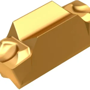 Drehwendeschneidplatte ISO LCMF 061604-CM:T8330 Breite 6mm PVD beschichtet Gold VE: 10 Stück Markenprodukt