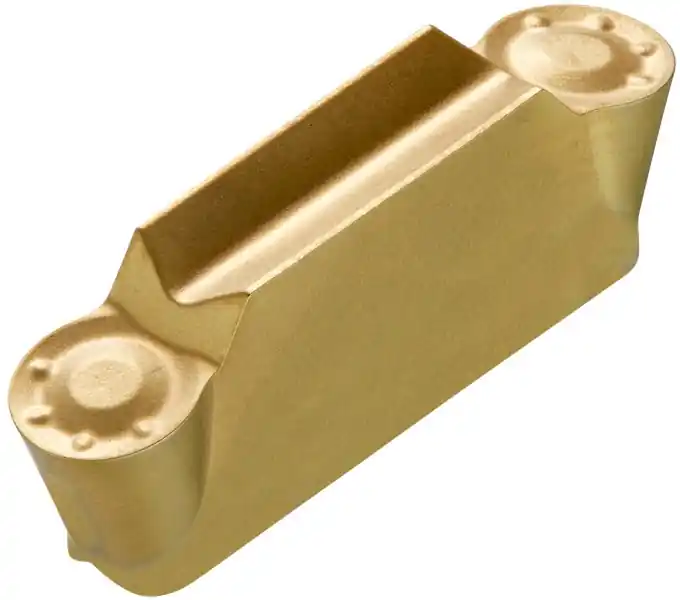 Saisonangebot Drehwendeschneidplatte ISO LCMF 0416MO-MP:T8330 Tiefe 2mm PVD beschichtet Gold VE: 10 Stück