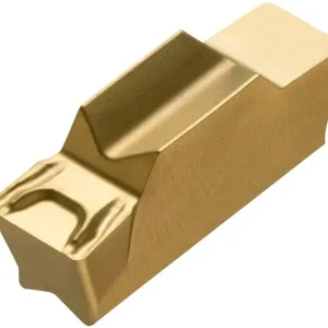 Drehwendeschneidplatte ISO LCMR 031604-F:T8330 Tiefe 3mm PVD beschichtet Gold VE: 10 Stück Neue Kollektion