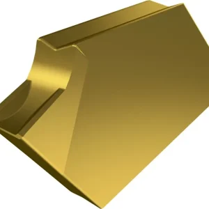 Drehwendeschneidplatte ISO LFUX 030800TL:T8330 Tiefe 4,9mm PVD beschichtet Gold VE: 10 Stück Neue Kollektion
