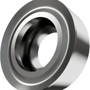 Expressversand Drehwendeschneidplatte ISO RCGT 1003MOF-AL:T0315 D.4,4mm PVD beschichtet Silber VE: 10 Stück