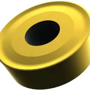 Finale Aktion Drehwendeschneidplatte ISO RCMX 3209MOS-361:6640 D.9,5mm MT-CVD beschichtet Gold VE: 5 Stück