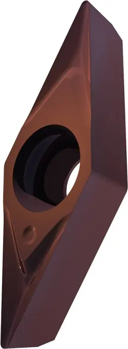 Markenprodukt Drehwendeschneidplatte ISO VCGT 070202E-SF3:T8415 D.2,2mm PVD beschichtet VE: 10 Stück