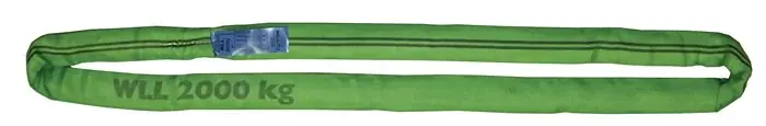 Rundschlinge DIN EN 1492-2 Umfang 4m grün Tragf.einf.2000kg TECWERK Versand Am Gleichen Tag