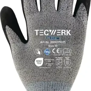 Top-Angebot Handschuhe Flex Gr.11 grau/schwarz EN 388 PSA II TECWERK VE: 12 Paare
