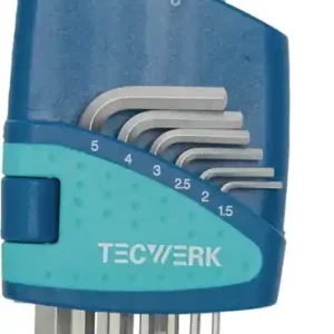 Sechskantwinkelschraubendrehersatz 9-tlg.Ku.-Halter SW 1,5-10mm kurz Bestseller