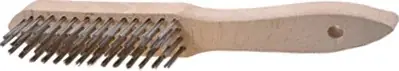Markenware Drahtbürste L.295mm 0,35mm VA 5-reihig TECWERK