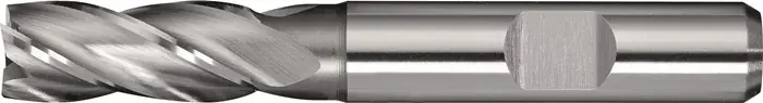 Schaftfräser DIN 844 TypN D.4mm HSS-Co8 Weldon Z.4 kurz TECWERK Abverkauf