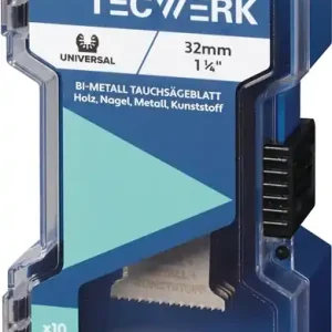 Günstig Tauchsägeblätter B.32mm Eintauch-T.51mm 10 St.Univ.TECWERK