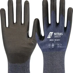 Top-Angebot Schnittschutzhandschuhe 3D CUT F Gr.10 marineblau/schwarz EN ISO 21420,EN 388 VE: 10 Paare
