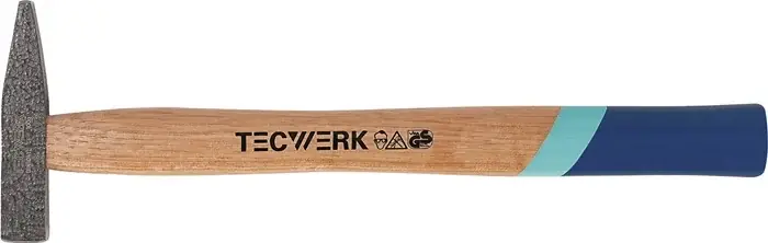 Schlosserhammer 200g Stiel-L.280mm Hickory TECWERK Zertifiziert
