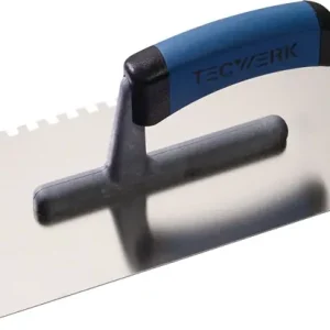 Glättekelle L.280mm B.130mm Zahn 6x6 VA S.0,7mm TECWERK Begrenztes Angebot