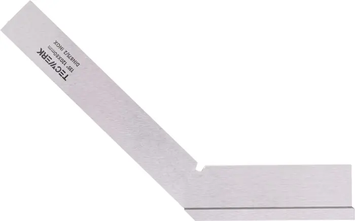 Gehrungswinkel DIN 875/II Schenkel-L.150x100mm 135Grad m.Anschlag TECWERK Geprüft