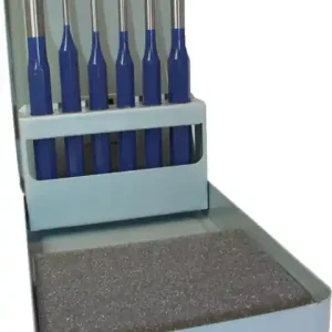 Splintentreibersatz 6tlg.3-4-5-6-8-10mm Metallkass.TECWERK Nur Für Kurze Zeit