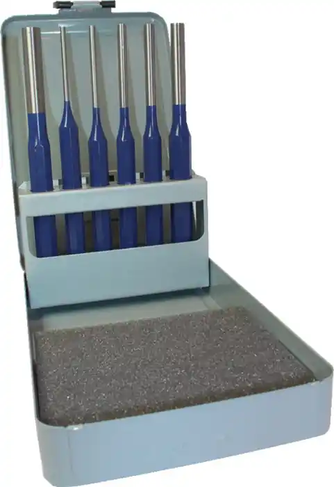 Splintentreibersatz 6tlg.3-4-5-6-8-10mm Metallkass.TECWERK Nur Für Kurze Zeit