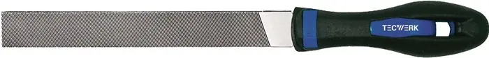 Werkstattfeile DIN 7261 L.150mm Q.16x4mm Hieb 2 Flachstumpf 2K-Ergo TECWERK Garantierte Lieferung