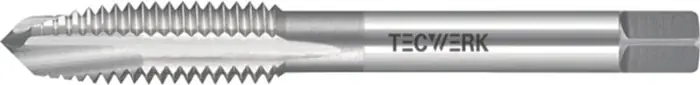 Aktuell Einschnittgewindebohrer DIN 352 Form B M8x1,25mm HSS-Co ISO2 (6H) TECWERK