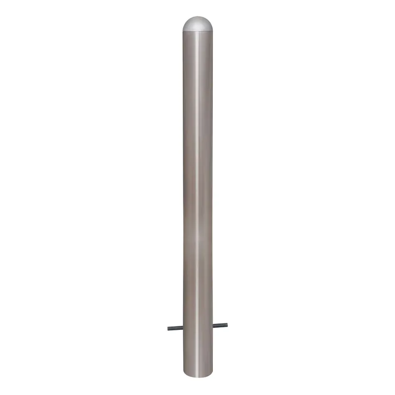 Expressversand CITY Schutzpoller Edelstahl 108 mm - mit sandgestrahlter Alukappe