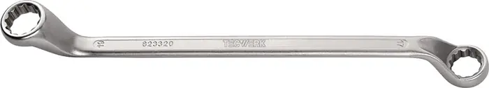 Doppelringschlüssel 24x30mm 346mm tief gekr.TECWERK Wochenendangebot
