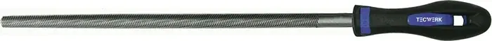 Werkstattfeile DIN 7261 L.250mm Q.9,5mm Hieb 1 Rund 2K-Ergo TECWERK Sonderangebot