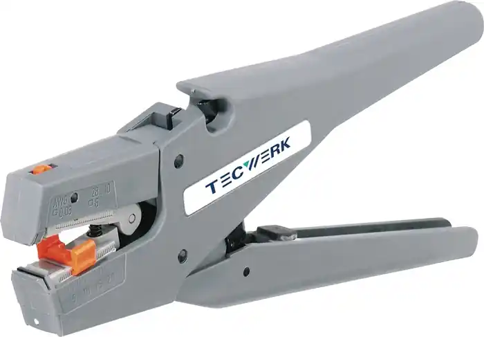 Solange Der Vorrat Reicht Automatikabisolierzange L.190mm 0,08-6 (AWG 28-10)mm² TECWERK