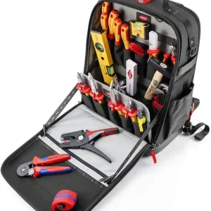 Werkzeugsortiment Modular X18 Elektro 23-tlg.Rucksack KNIPEX Sichere Zahlung