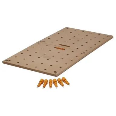 BORA Centipede Tischplatte 120x60cm - mit Löchern Ø20mm Super-Preis