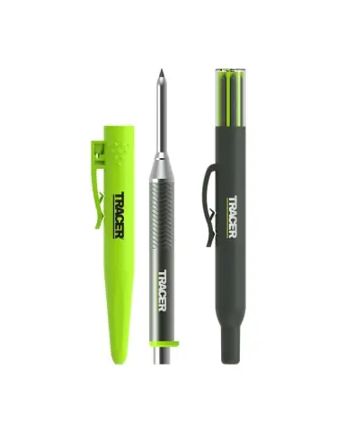 Markenware TRACER PRO Tieflochbleistift-Set im Köcher