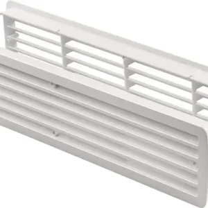 Bestseller Badezimmerlüftung 9020 W L.457mm B.92mm Ku.weiß Ecken rd HOJU