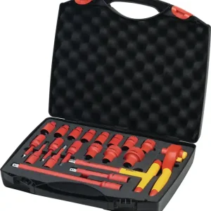 Markenware Ratschenschlüsselset 21-tlg.1/2 Zoll 10-32mm Außen 6kt.,4-10mm Innen 6kt.Z.72