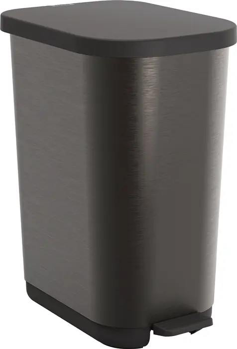 Günstig Tretabfallsammler RIBO 35l H513xT285mm Ku.graphit ROTHO