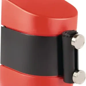 Top-Angebot Gurtkassette rot f.Gurt-L.4,6m rot/weiß beids.magn.