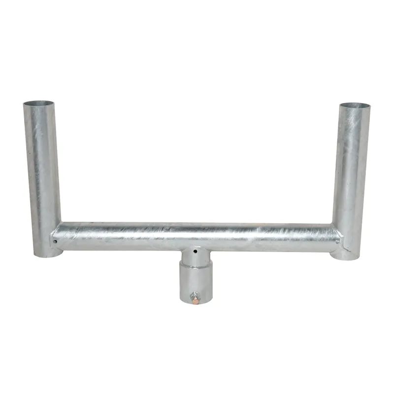Gabelaufsatz für 2 Verkehrsspiegel, passend für Spiegelgröße 400 x 600 mm Sonderangebot