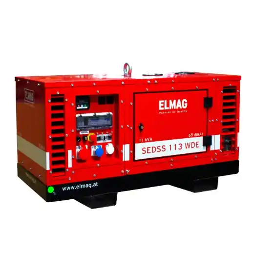 Sonderangebot ELMAG Stromerzeuger SEDSS 133WDE-AVR-DSE4520-V2 - mit KUBOTA-Motor D902