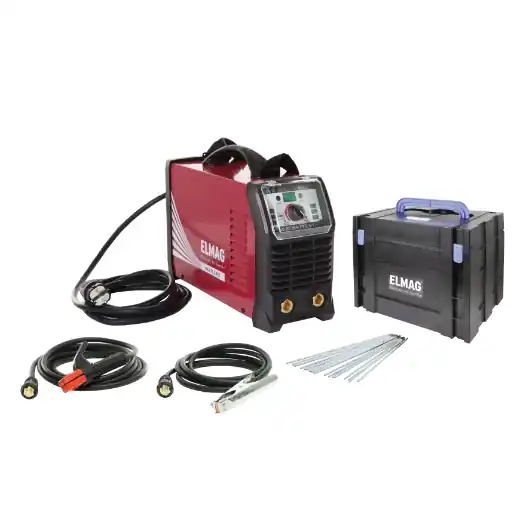 Sonderaktion ELMAG Elektroden-Schweißinverter SD 2035M PFC/MV-SET-K - inkl. Transportkoffer & Elektroden