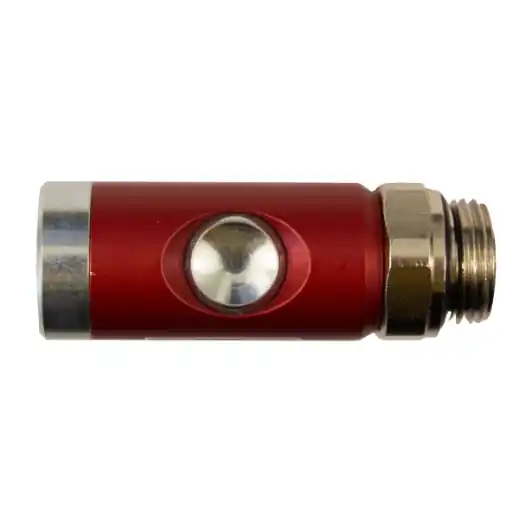 Letzte Chance ELMAG Sicherheitskupplung AG 3/8" - mit Druckknopf und Drehgelenk DN 7,4